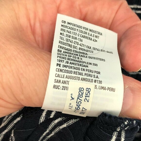 AE AMERICAN EAGLE Lace Up Dress - Dark Academia - Picture 10 of 10